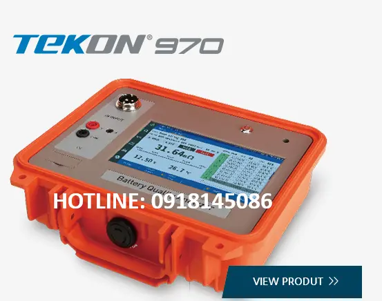Máy phân tích ắc quy Tekon 970 Máy phân tích ắc quy Tekon 970