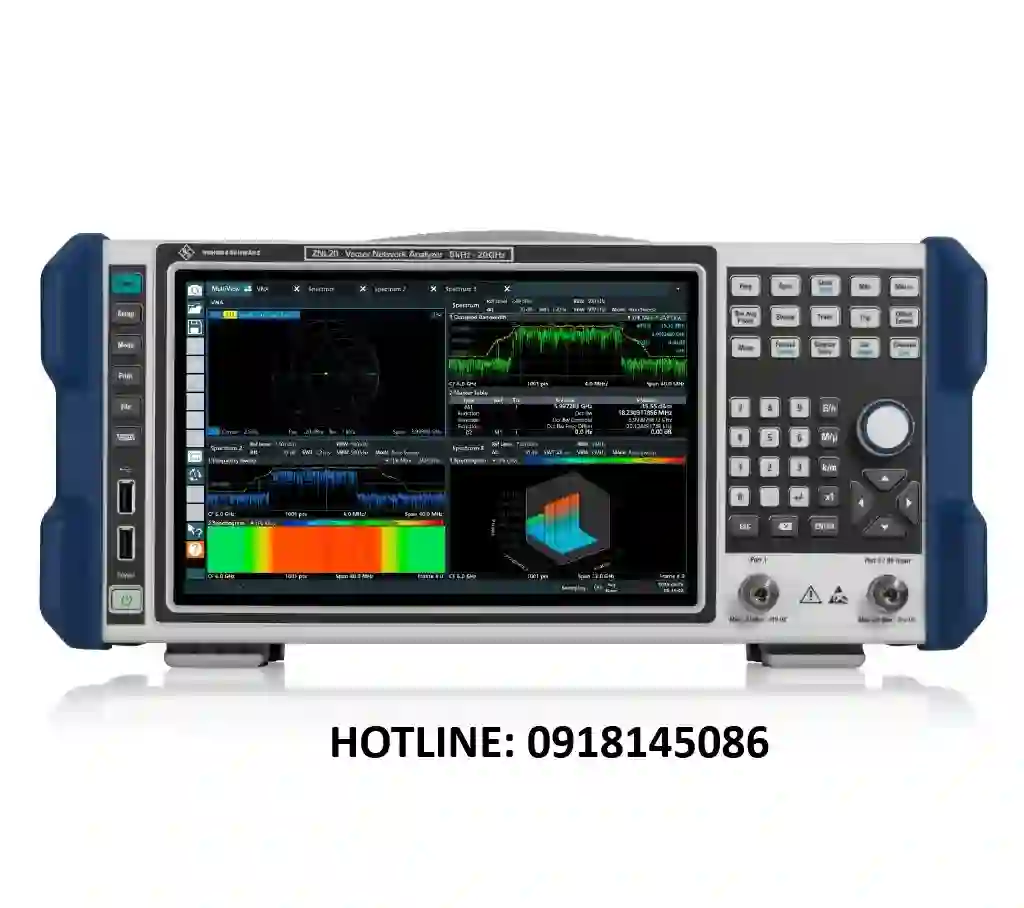 Máy phân tích mạng R&S ZNL20 Znl20 Vector Network Analyzer Front Low Rohde Schwarz 200 105379 1024 576 5