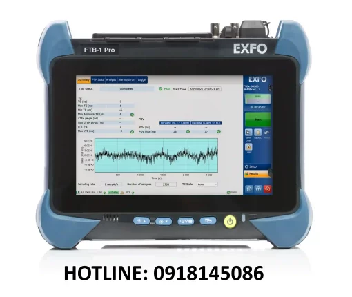 Máy đo đồng bộ EXFO – Giải pháp đo Timing & Synchronization toàn diện kiểm tra giao thức 1588v2 PTP, SyncE, đo sai số thời gian (Time Error) và phân tích Wander