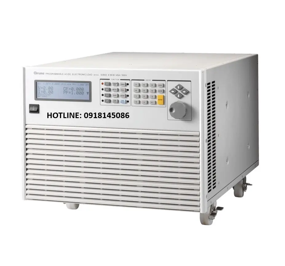 Tải giả AC Chroma 63804 Tải giả AC 3 pha 350V/15kW Tải giả AC Chroma 63804 Tải giả AC 3 pha 350V/15kW