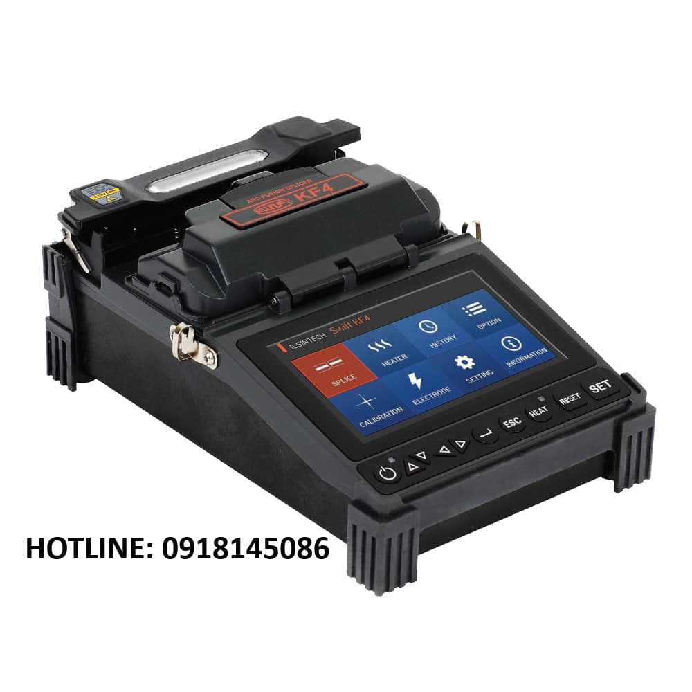Máy hàn cáp quang Swift KF4 Máy hàn cáp quang Swift KF4