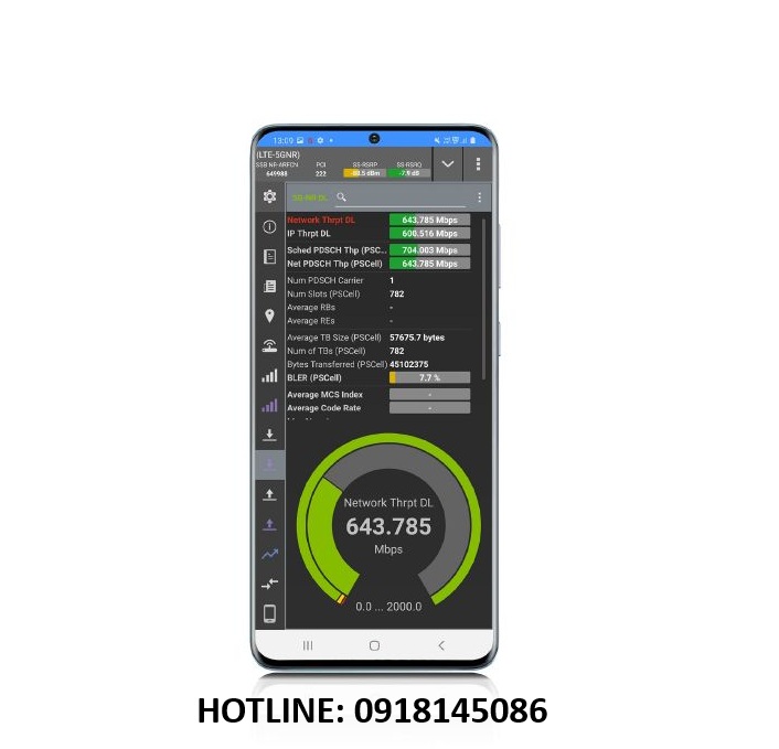 Điện thoại tối ưu mạng 5G QualiPoc Android của Rohde & Schwarz